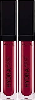 Note Cosmetics Hydramoist Lipgloss 10 Love Whisper Nemlendirici Dudak Parlatıcısı, Bordo (2 Paketi) ürün görseli 1