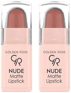 Nude Matte Lipstick (Mini) No:01 - Ruj 2Li Paket ürün görseli 1