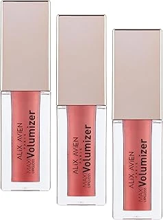 Alix Avien Maxivolumizer Lipgloss 212 - Glazed Peach - Kalıcı Nemlendirici Ruj - Dolgunlaştırıcı Etki (3 Paketi) ürün görseli 1