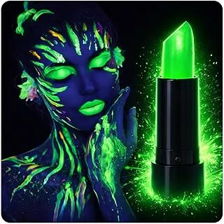 Uv Neon Yeşil Ruj – Karanlıkta Parlayan Makyaj Boyası ürün görseli 1