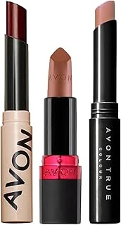 Avon Plum Tinted Balm Beauty Cappucino, Marvellous Mocha Ruj Paketi ürün görseli 1