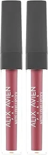 Alix Avien Uzun Süre Kalıcı Kadifemsi Kuruma Yapmayan Mat Likit Ruj - Matte Liquid Lipstick 508 Bright (2 Paketi) ürün görseli 1