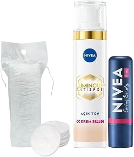 Spf30 Luminous630 Karşıtı Cc Ton 40Ml Pembe Renkli Dudak Kremi, Pamuk Hediye ürün görseli 1
