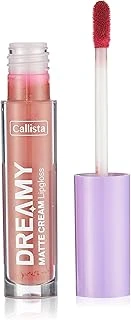 Callista Dreamy Matte Cream Mat Görünümlü Lipgloss 208 Front Row, Kahverengi ürün görseli 1