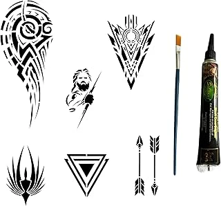 Tribal Kol Hint Kınasıyla Geçici Dövme Yapma Kiti ürün görseli 1
