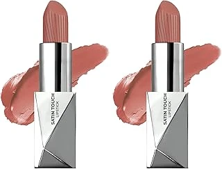 Alix Avien Uzun Süre Kalıcı Nemlendirici Pürüzsüz Etkili Yarı Mat Ruj Satin Touch Lipstick 818 Rookwood T. (2 Paketi) ürün görseli 1