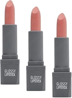 Alix Avien Uzun Süre Kalıcı Yoğun Renk Veren Nemlendirici Parlak Ruj - Glossy Lipstick 301 Bright Pink (3 Paketi) ürün görseli 1