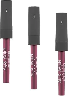 Alix Avien Uzun Süre Kalıcı Kadifemsi Kuruma Yapmayan Mat Likit Ruj - Matte Liquid Lipstick 518 Burgundy (3 Paketi) ürün görseli 1
