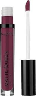 Note Cosmetics Matte Queen Lipstick Lead The Heart Kalıcı Likit Ruj, Mor ürün görseli 1