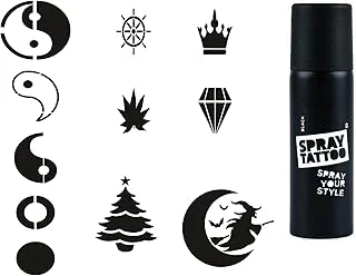 Parmak Sırt Serisi Spray Tattoo Geçici Dövme Seti Dark Sprey Dövme Kiti ürün görseli 1