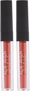 Alix Avien Uzun Süre Kalıcı Kadifemsi Kuruma Yapmayan Mat Likit Ruj - Matte Liquid Lipstick 511 Ashy (2 Paketi) ürün görseli 1