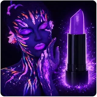 Uv Neon Mor Ruj – Karanlıkta Parlayan Makyaj Boyası ürün görseli 1