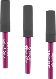 Alix Avien Uzun Süre Kalıcı Kadifemsi Kuruma Yapmayan Mat Likit Ruj - Matte Liquid Lipstick 516 True Fuchsia (3 Paketi) ürün görseli 1