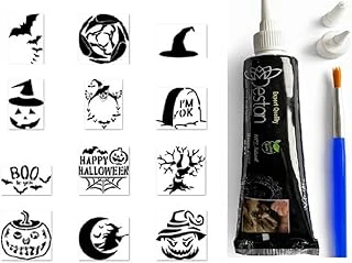 Hallowen Hint Kınası Ile Geçici Dövme Yapma Seti Fırça Hediyeli ürün görseli 1