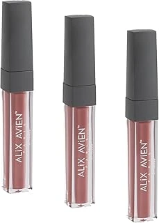 Alix Avien Uzun Süre Kalıcı Yapışkan His Bırakmayan Nemlendirici Dudak Parlatıcısı - Lipgloss 05 Caramel (3 Paketi) ürün görseli 1