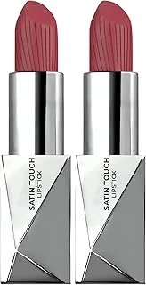 Alix Avien Uzun Süre Kalıcı Nemlendirici Pürüzsüz Etkili Yarı Mat Ruj Satin Touch Lipstick 823 Bright Burgundy (2 Paketi) ürün görseli 1