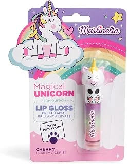 Martinelia Little Unicorn Kız Çocuk Dövmeli Dudak Parlatıcısı (Vi̇şne) ürün görseli 1