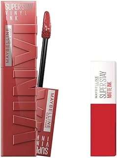 New York Super Stay Vinyl Ink Uzun Süre Kalıcı Likit Parlak Ruj 35 Cheeky & Mini Super Stay Matte Ink Likit Mat Ruj - 20 Makyaj Seti ürün görseli 1