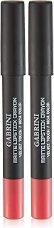 Gabrini Matte Lipstick Crayon Dudak Kalemi (No: 16) (2 Paketi) ürün görseli 1
