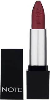 Note Cosmetics Mattever Lipstick 12 Wine Tasting Red Yarı Mat Saten Bitişli Ruj, Mor ürün görseli 1