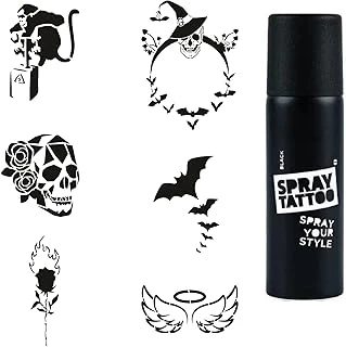Sıradışı Hayatlar Spray Tattoo Geçici Dövme Seti Dark Sprey Dövme Kiti ürün görseli 1
