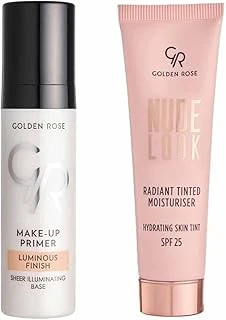 Make Up Primer Makyaj Bazı No: 02 Medium Tint Renkli Nemlendirici Seti ürün görseli 1