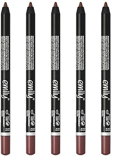 Emily Long Lasting Lip Pencil No: 222 - Dudak Kalemi X5 ürün görseli 1