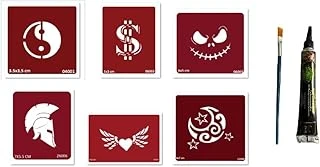Yingyang Dolar Hint Kınasıyla Geçici Dövme Seti ürün görseli 1