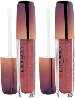 Pierre Cardin Shimmering Lipgloss Sedefli Parlak Likit Ruj Ahududu 5Ml 2Li Paket ürün görseli 1
