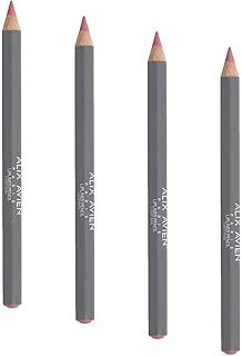 Alix Avien Uzun Süre Kalıcı Dağılma Yapmayan Nemlendirici Dudak Kalemi - Lipliner Pencil Light Pink (4 Paketi) ürün görseli 1