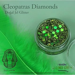 Cleopatras Diamonds - Jel Formlu Doğal Glitter ürün görseli 1