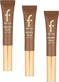 Puffy Liquid Hafif Yapılı & Sünger Aplikatörlü Yoğunluğu Ayarlanabilir Likit Kontür (3 Paketi) ürün görseli 1