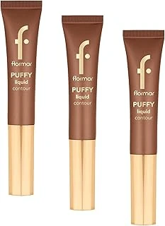 Puffy Liquid Hafif Yapılı & Sünger Aplikatörlü Yoğunluğu Ayarlanabilir Likit Kontür 002 Chclate (3 Paketi) ürün görseli 1