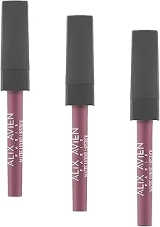 Alix Avien Uzun Süre Kalıcı Kadifemsi Kuruma Yapmayan Mat Likit Ruj - Matte Liquid Lipstick 510 Dark (3 Paketi) ürün görseli 1