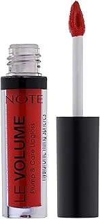 Note Cosmetics Le Volume Plump & Care Lipgloss 06 Hearthbreaker Dudak Parlatıcısı, Kırmızı ürün görseli 1