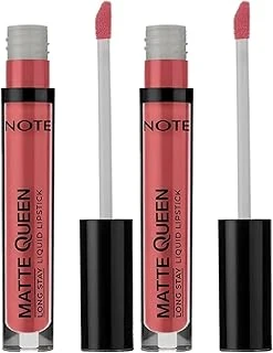 Note Cosmetics Matte Queen Lipstick 10 Her Favorite Kalıcı Likit Ruj, Pembe (2 Paketi) ürün görseli 1