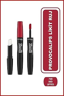 Rimmel Provocalıps Lıkıt Ruj Caught Red Lıpped 740 ürün görseli 1