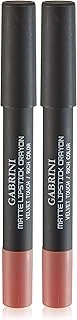 Gabrini Matte Lipstick Crayon 19 2Li Paket ürün görseli 1