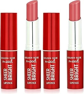 Mood Sheer Bright Lipstick No:106 Peachy Pink - Parlak Ruj (2 Paketi) ürün görseli 1
