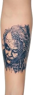 Joker Adaleti Yarı Kalıcı Aylık Geçici Dövme Yapıştırma Dövme 18X11 Cm ürün görseli 1
