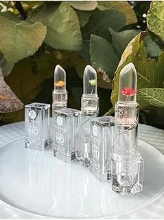 Yeni Sezon Muhteşemmm Çiçek Görünümlü Dudak Parlatıcı & Sihirli Ruj (Pembe Renk Veriyor 1 Adet) ürün görseli 1