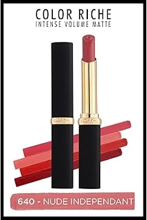 L'Oreal Paris Color Riche Intense Volume Matte Ruj - 640 Nude Independant ürün görseli 1