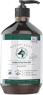 M-Pets Naturluxe Dog Shampoo Cedar & Tea Tree Oi̇l 500Ml ürün görseli 1