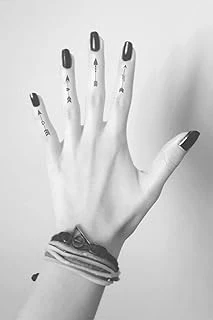 Arti̇kel Oklar Geçici Dövme,Geçici Tattoo,Vücut Dövme,Kol Bilek Dövme,Boyun Dövme,Sırt Dövme ürün görseli 1