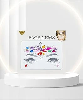 Bearpear Rainbow Kendinden Yapışkanlı Kristal Yüz Taşı Face Sticker ürün görseli 1