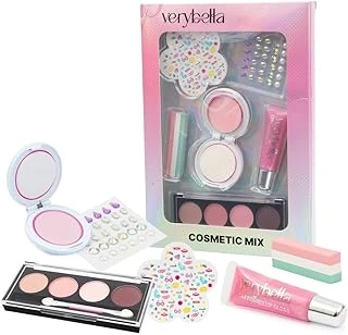Vrb83000 Very Güzellik Seti (Saç Tebeşiri+Far+Yüz Boyası+Lip Gloss+Sticker ürün görseli 1