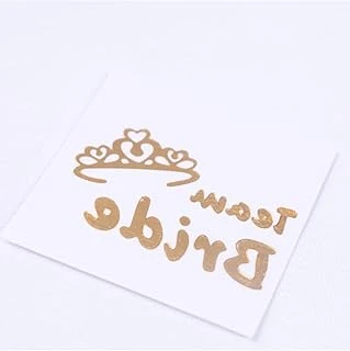 Bimotif Geçici Dövme, Bride To Be, Taç Desenli 1 Adet ürün görseli 1