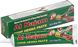Adipa As Al Najam 6 Adet Siyah Vücut Saç Dövme Hint Kınası 6385 ürün görseli 1
