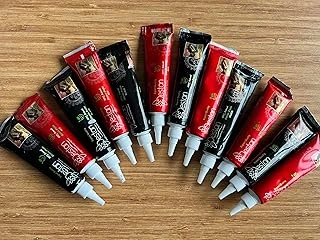 12 Adet Şehnaz Üretimi Destan Hint Kınası 6 Siyah 6 Kırmızı Yeni Tarihli ürün görseli 1