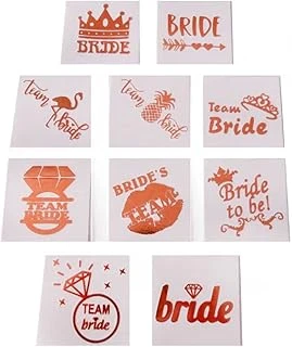 Bride To Dövme 10 Farklı Model - Varak Baskılı - Bhz123455498 ürün görseli 1